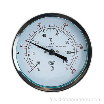 Thermomètre bimétal de 45 mm Thermomètre bimétal BTL